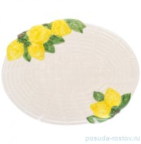Блюдо 30 см круглое &quot;Лимоны&quot; / 247806