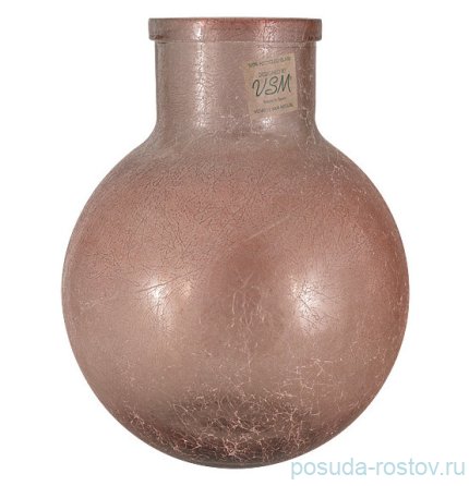 Ваза для цветов 31 см розовая &quot;silk&quot; (инд.упаковка) / 292100