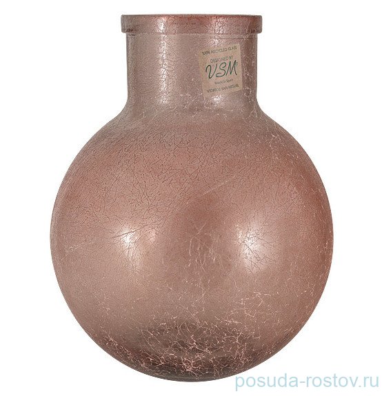 Ваза для цветов 31 см розовая "silk" (инд.упаковка) / 292100