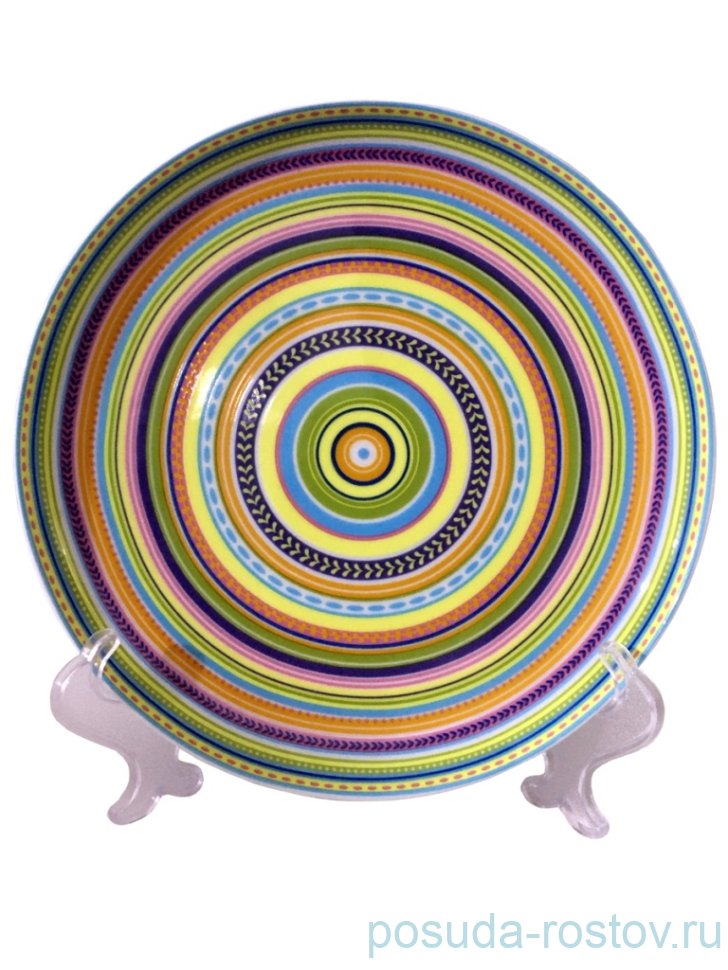 Набор тарелок 19 см 6 шт "Том /Радужное настроение" / 244786