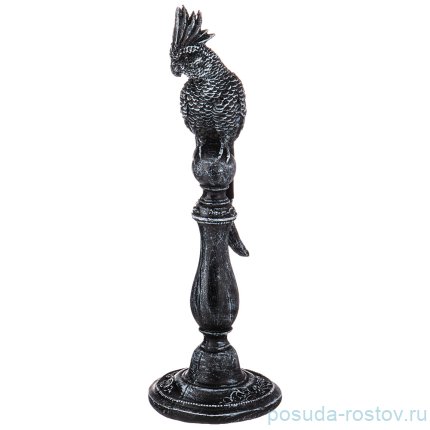 Фигурка интерьерная 12 х 33 см &quot;Попугай&quot; /патина / 271947