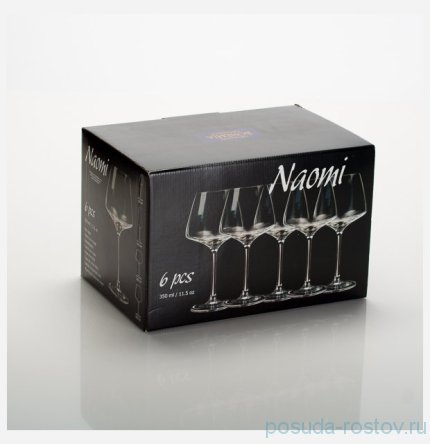 Бокалы для белого вина 350 мл 6 шт &quot;Наоми /Без декора&quot; / 085165