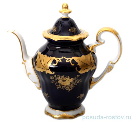 Кофейник 1,75 л "Кленовый лист /Кобальт" / 222236 Кофейник 1,75 л "Кленовый лист /Кобальт" / 222236