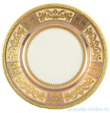 Набор тарелок 17 см 6 шт &quot;Диадема /Фиолет. крем золото&quot; / 106264