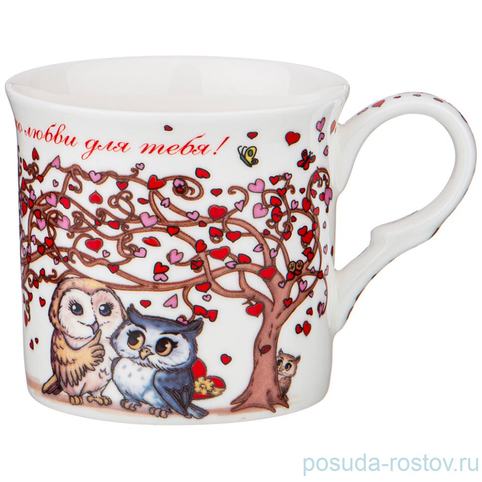 Кружка 325 мл "Дерево сердец" / 227335 Кружка 325 мл "Дерево сердец" / 227335