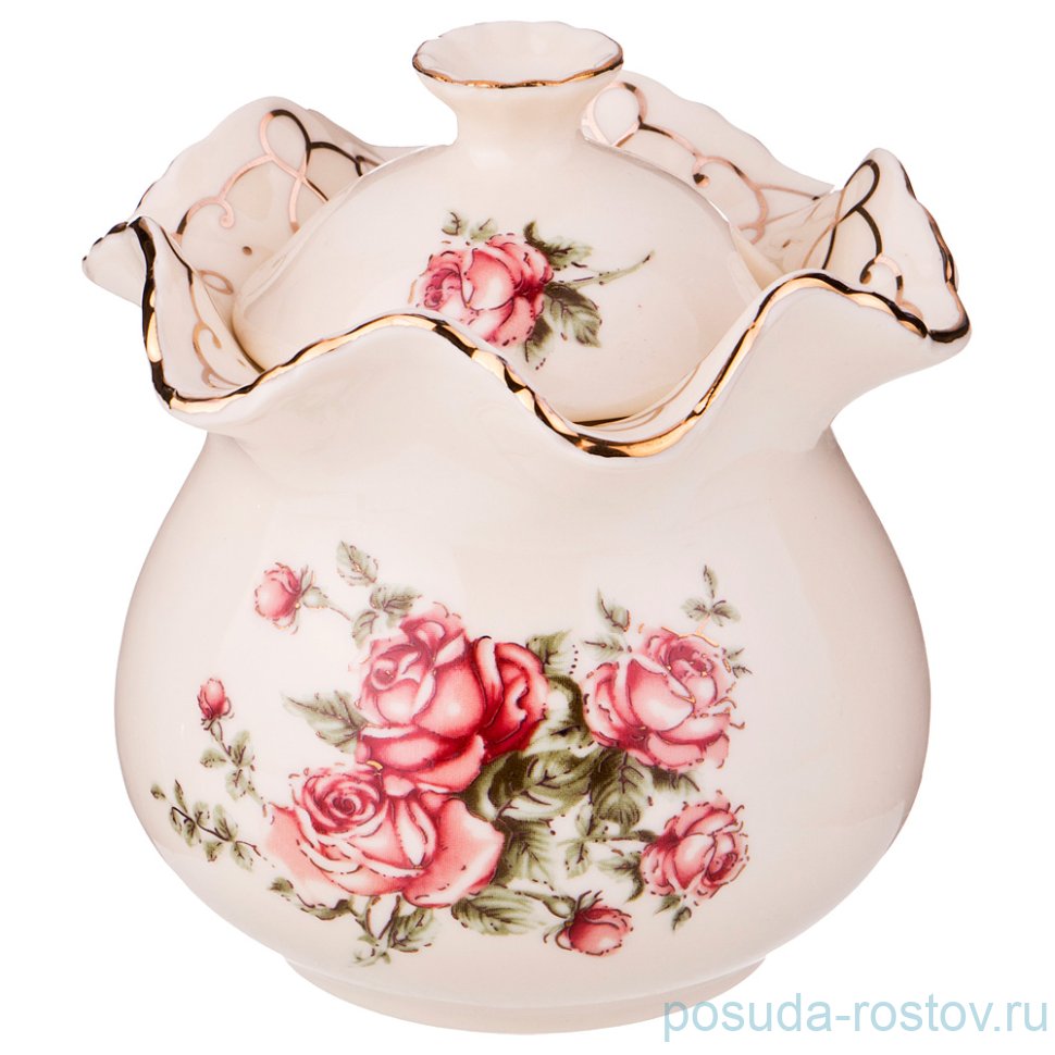 Сахарница 330 мл "корейская роза" / 194479 Сахарница 330 мл "корейская роза" / 194479