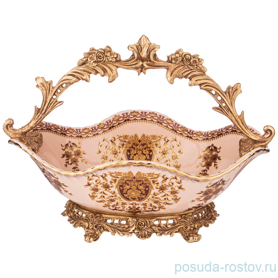 Конфетница 28 х 17 х 21 см с ручкой / 252102 Конфетница 28 х 17 х 21 см с ручкой / 252102