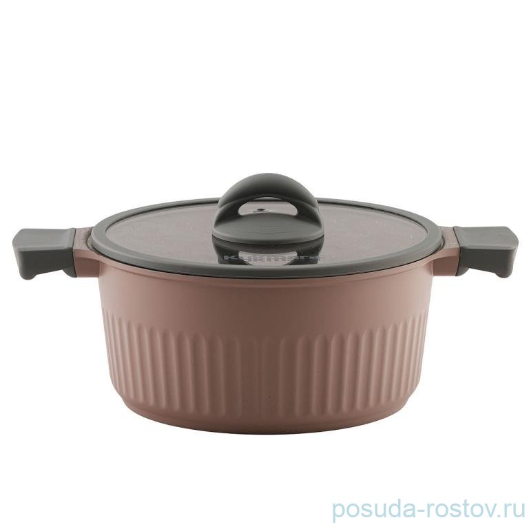 Кастрюля 3,2 л со стеклянной крышкой антипригарное покрытие "Stella" / 354464 Кастрюля 3,2 л со стеклянной крышкой антипригарное покрытие "Stella" / 354464