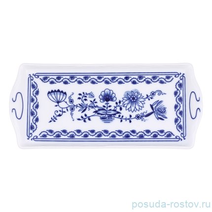 Поднос 21 см прямоугольный &quot;Мэри Энн /Гжель&quot; / 261976