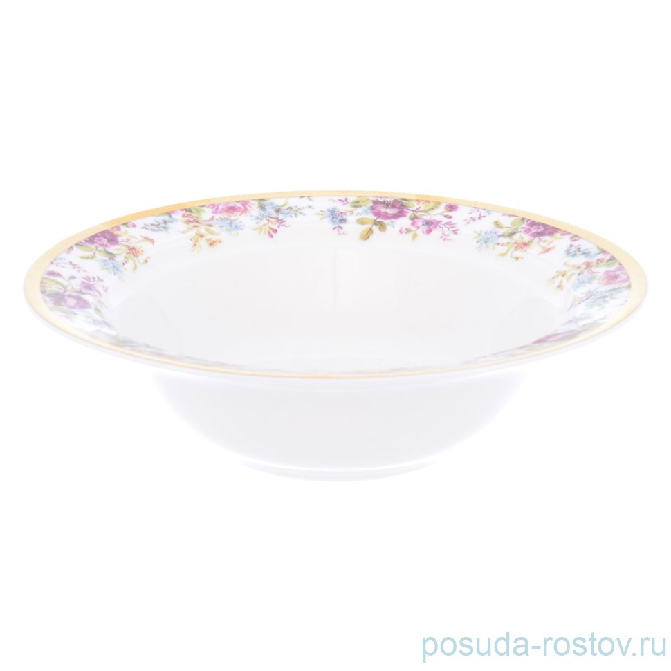 Набор салатников 18 см 6 шт "Каринзия /Цветы /золото" / 167224 Набор салатников 18 см 6 шт "Каринзия /Цветы /золото" / 167224