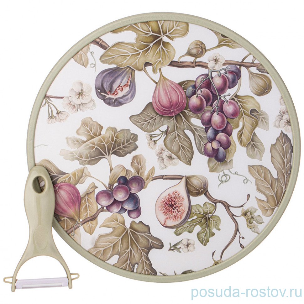 Разделочная доска 27,5 х 1,2 см + овощечистка / 332655 Разделочная доска 27,5 х 1,2 см + овощечистка / 332655