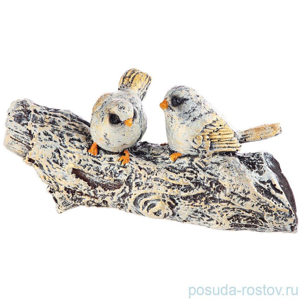 Фигурка 24 х 11 см "Навесные птицы на ветке" / 270296 Фигурка 24 х 11 см "Навесные птицы на ветке" / 270296