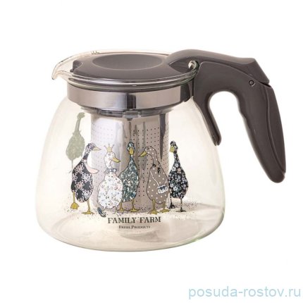 Заварочный чайник 900 мл с фильтром &quot;Family farm&quot; / 344727