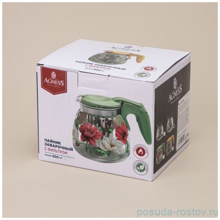 Заварочный чайник 900 мл с фильтром &quot;Family farm&quot; / 344727