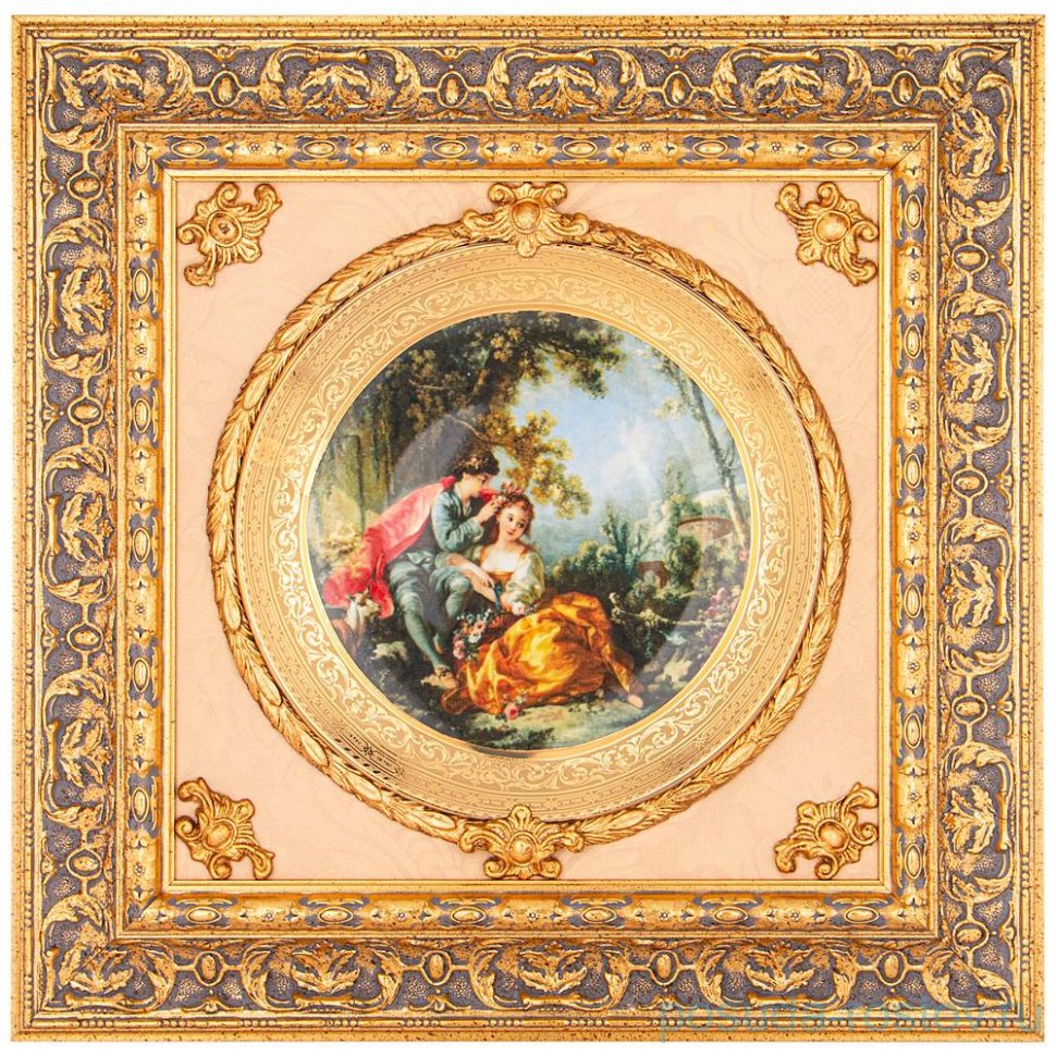 Панно настенное 30 см багет 55 х 55 см "Арте" / 276578