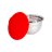 Набор мисок 3 предмета (14, 16, 18 см) с красными крышками противоскользящее дно &quot;Agness&quot; / 252145