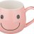 Кружка 350 мл &quot;Смайл /розовая&quot; / 194021
