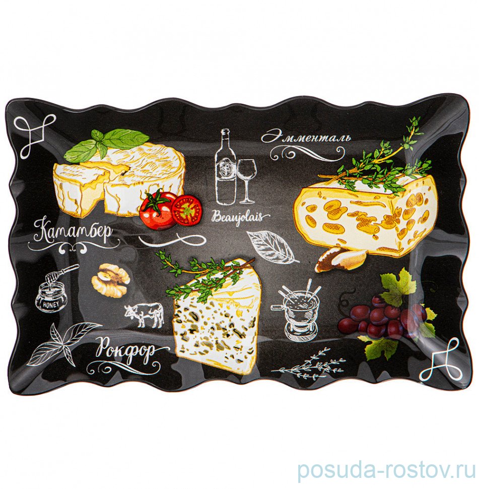 Блюдо 25 х 16,5 х 2 см прямоугольное "Buffet" (6шт.) / 280313 Блюдо 25 х 16,5 х 2 см прямоугольное "Buffet" (6шт.) / 280313