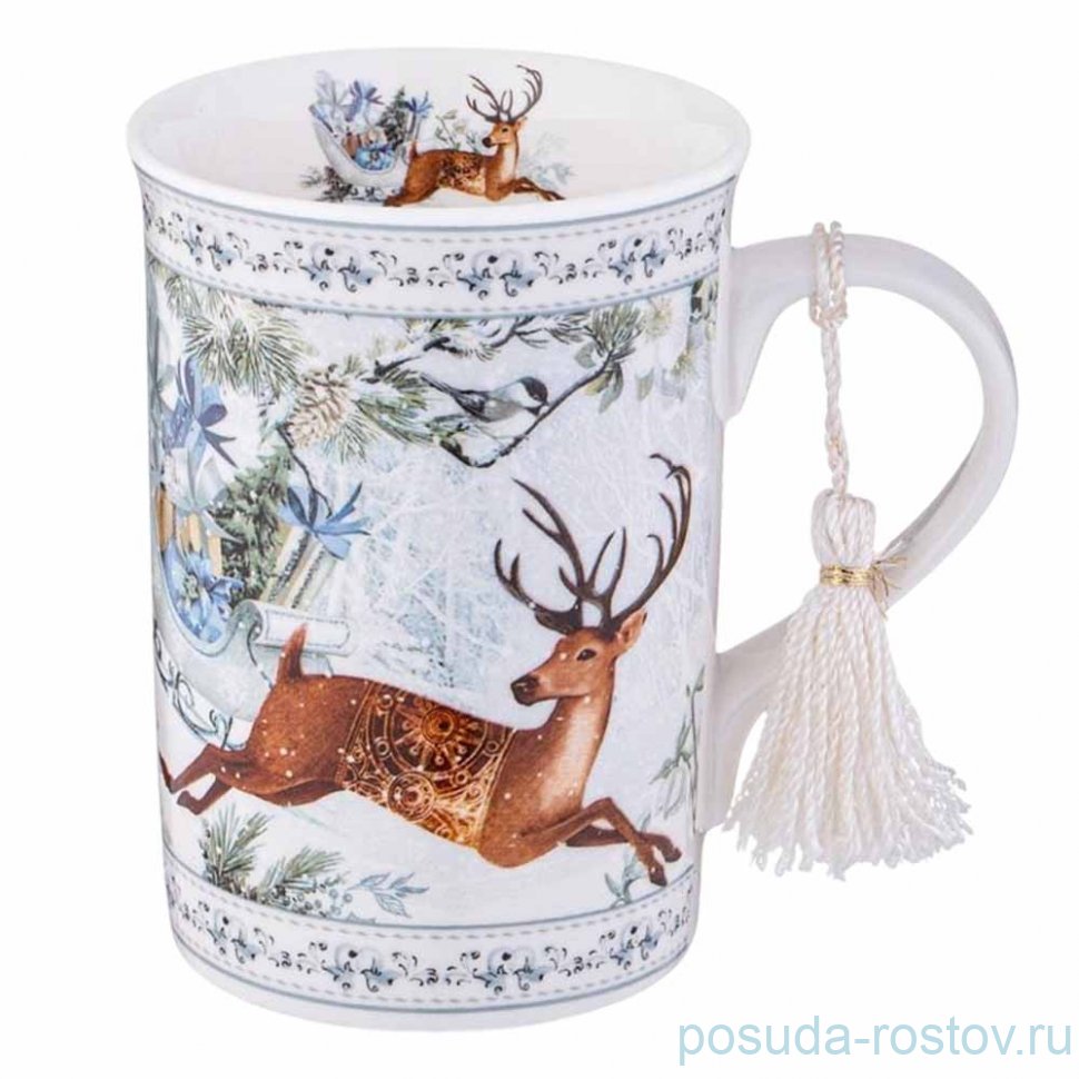 Кружка 320 мл "Christmas /Олень" / 355090
