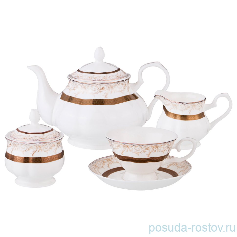 Чайный сервиз на 6 персон 15 предметов "Версаль" / 191069 Чайный сервиз на 6 персон 15 предметов "Версаль" / 191069