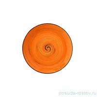 Тарелка 20,5 см оранжевая &quot;Spiral&quot; / 261573