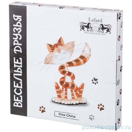 Тарелка 20,5 см 1 шт &quot;Веселые друзья&quot; / 213545