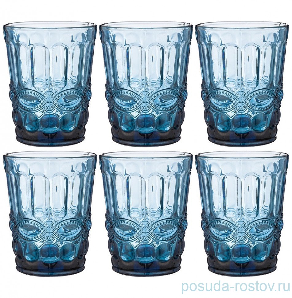 Стаканы для воды 270 мл 6 шт "Серпентина /Muza color"   / 205505