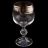Бокалы для белого вина 190 мл 6 шт &quot;Клаудия /Цветочный узор на платине&quot; / 109595