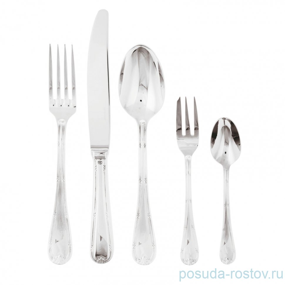 Столовые приборы 30 предметов на 6 персон "Ruban Croisé" / 374185