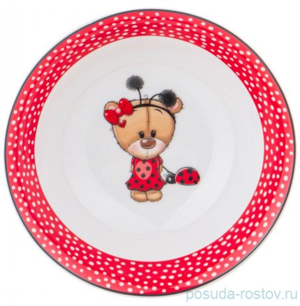 Детский набор 3 предмета &quot;Мишка и божья коровка&quot; / 294282
