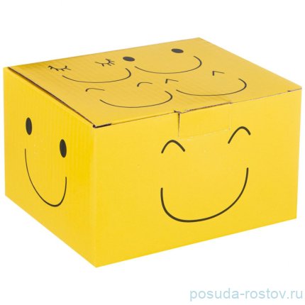 Бульонница 400 мл с ручками 11 х 7 см &quot;Веселый смайлик&quot; / 235728