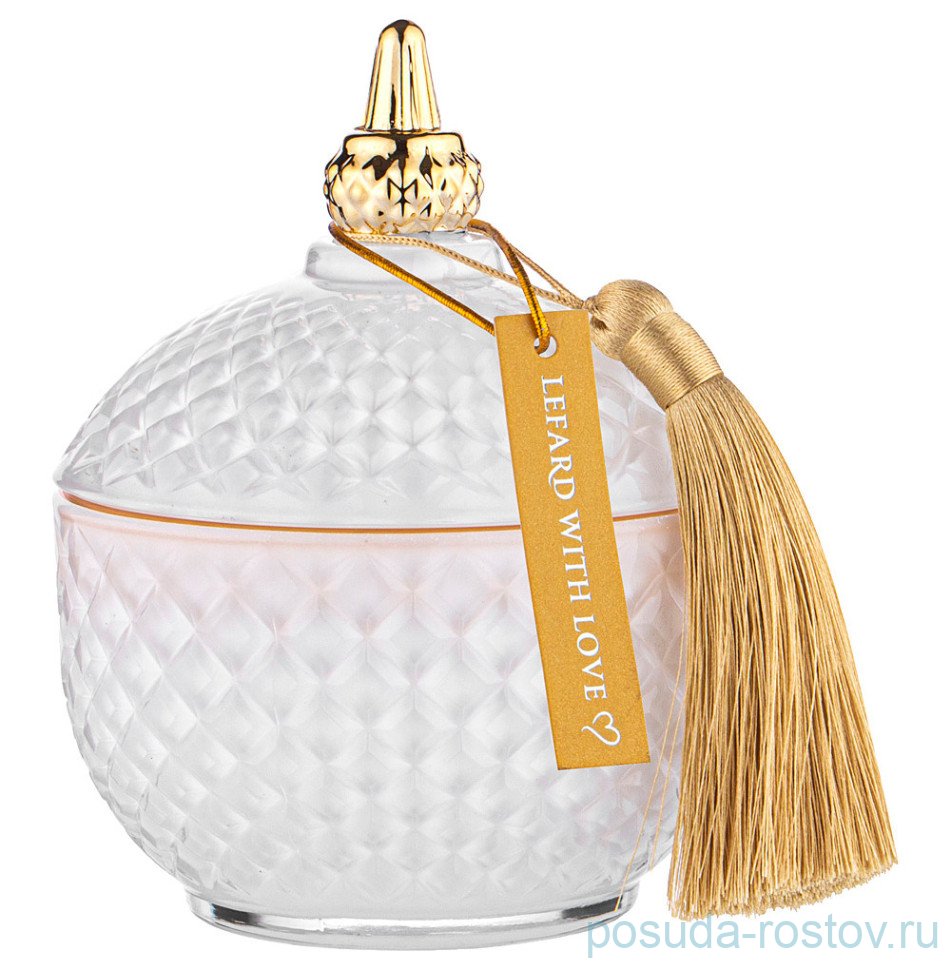 Ёмкость для хранения 9,5 х 12 см "Charm white" / 337937