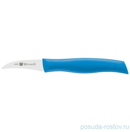 Нож для чистки овощей 6 см голубой &quot;TWIN Grip&quot; / 353088