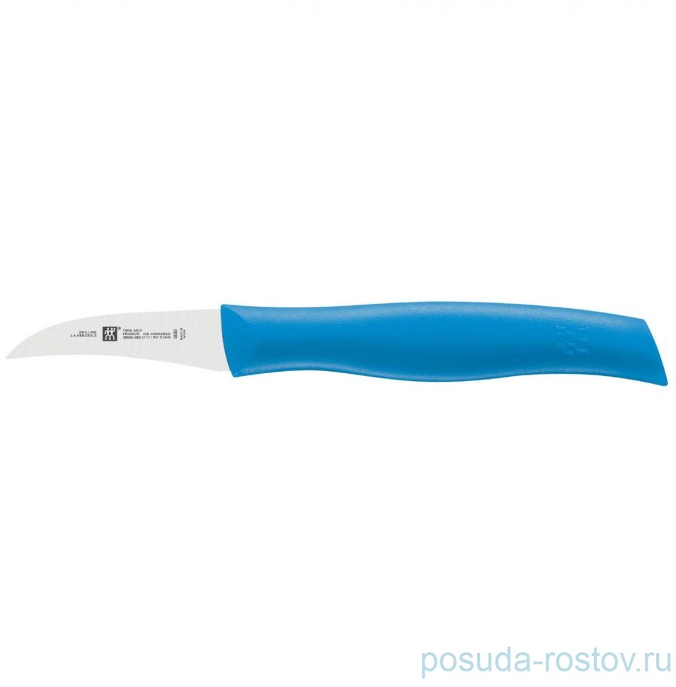 Нож для чистки овощей 6 см голубой "TWIN Grip" / 353088 Нож для чистки овощей 6 см голубой "TWIN Grip" / 353088