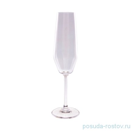 Бокал для шампанского 220 мл 1 шт &quot;Crystalite Bohemia /Без декора&quot; / 211383