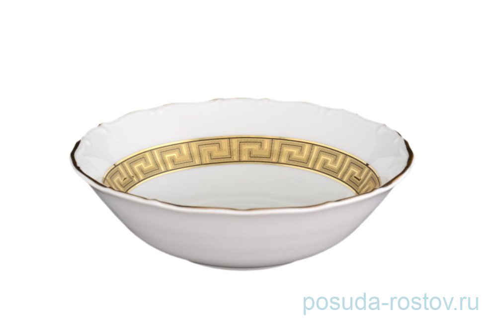 Набор салатников 19 см 6 шт  Bohemia Porcelan Moritz Zdekauer 1810 s.r.o. "Офелия /Версаче" / 027707