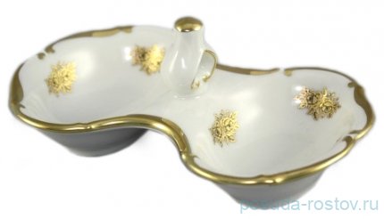 Прибор для специй двойной &quot;Анжелика /Маленькие золотые розочки&quot; / 027744