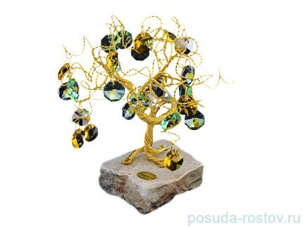 Сувенир в форме дерева, 27 подвесок, h - 15 см / 033571