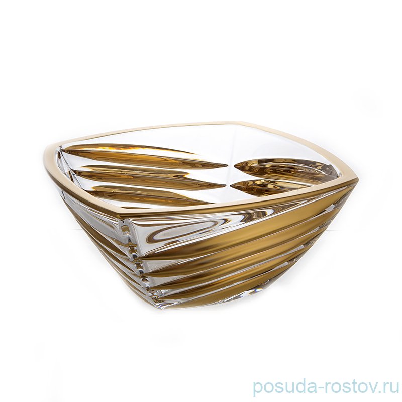 Ваза для фруктов 33 см квадратная "Фасет /Матовая 2" / 103788