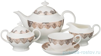Чайный сервиз на 6 персон 15 предметов &quot;Византия&quot;  / 187361
