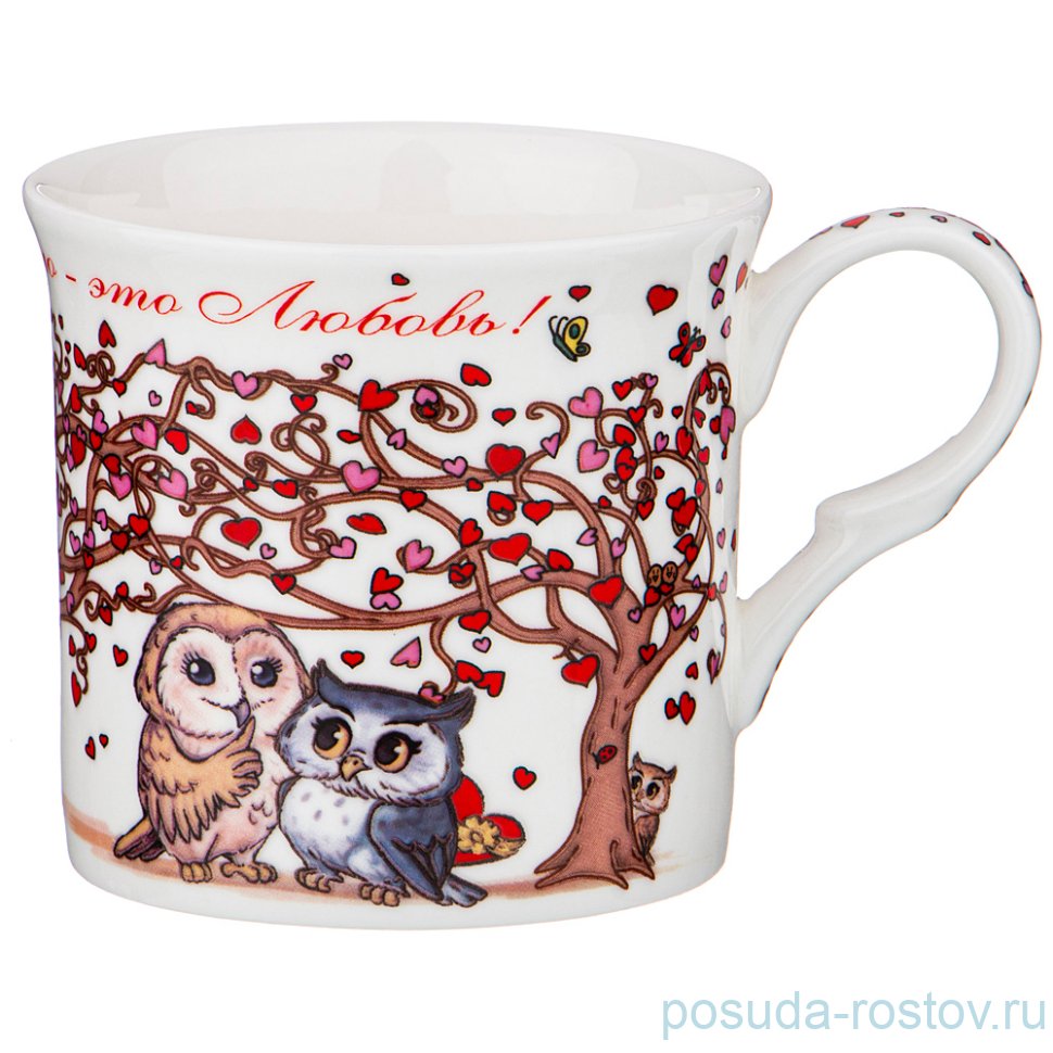 Кружка 325 мл "Дерево сердец" / 227336 Кружка 325 мл "Дерево сердец" / 227336