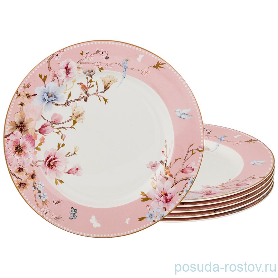 Набор тарелок 23 см 6 шт "онфлёр" / 195455 Набор тарелок 23 см 6 шт "онфлёр" / 195455