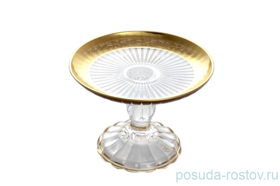 Конфетница 16 см н/н "Timon /Таймлесс /Санбим /узор на золоте" / 114948 Конфетница 16 см н/н "Timon /Таймлесс /Санбим /узор на золоте" / 114948