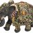 Фигурка 12 х 5,5 х 9 см &quot;слон /махараджи&quot; / 209502
