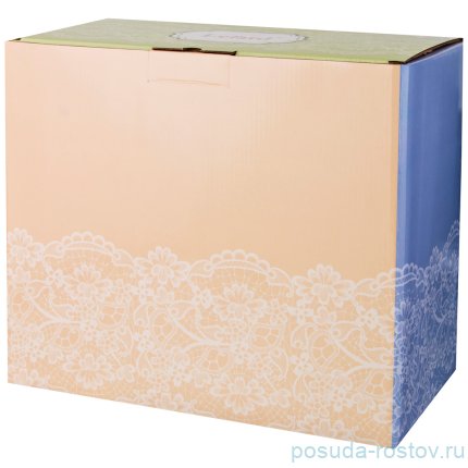 Чайный сервиз на 6 персон 15 предметов &quot;Салатный /Золото&quot; / 186991