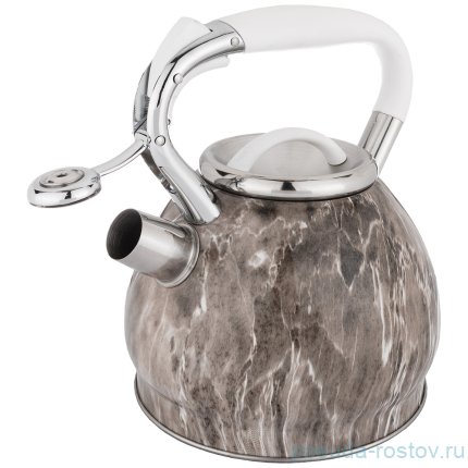 Чайник 3 л со свистком термоаккумулирующее дно индукция &quot;Agness&quot; / 196313