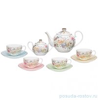 Чайный сервиз на 4 персоны 10 предметов ассорти &quot;Дворцовый парк&quot; / 234886