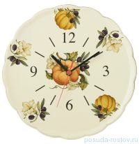 Часы настенные 29,5 см &quot;Artigianato ceramico /Тыква&quot; / 149468