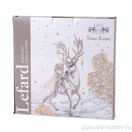 Тарелка 25,5 см 1 шт &quot;снежная королева&quot; / 361014