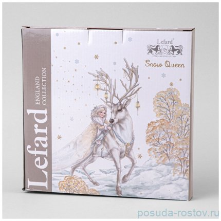 Тарелка 25,5 см 1 шт &quot;снежная королева&quot; / 361014